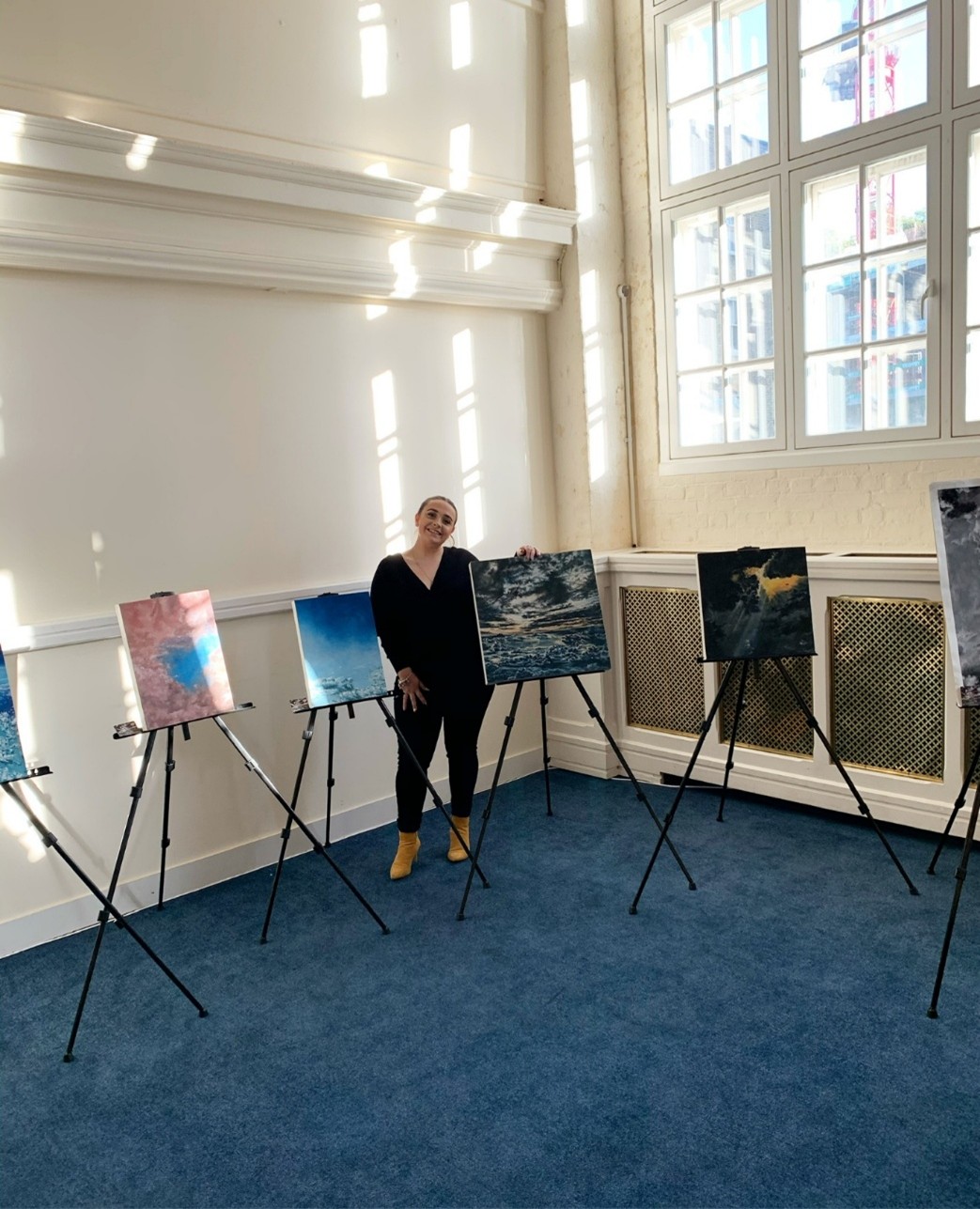 A painted horizon by Samantha